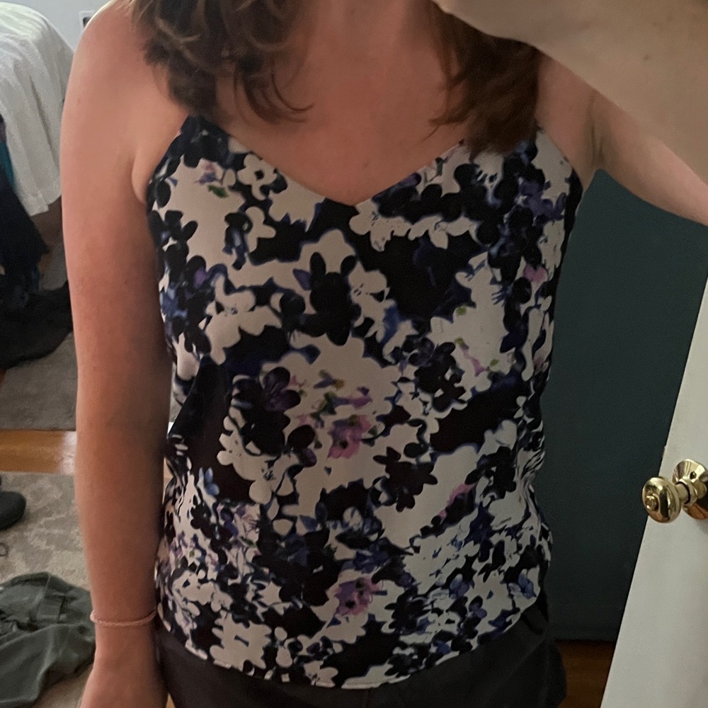 Floral Print Women's Top